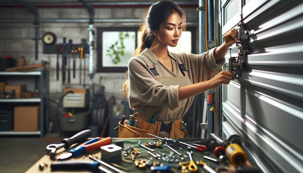 Our professional garage door installation process